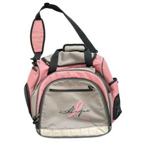 WILSON HOPE BREAST CANCER AWARENESS SPORT TRAVEL BAG with SHOE COMPARTMENT